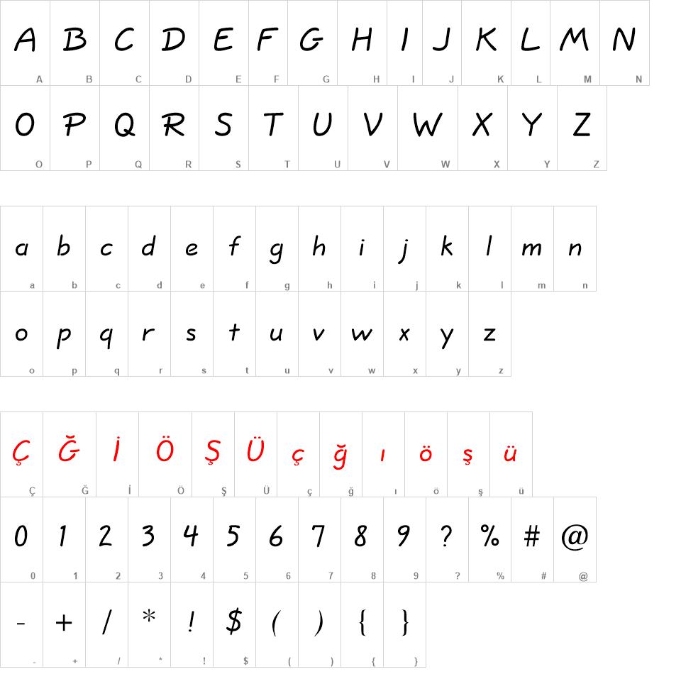 00812 font