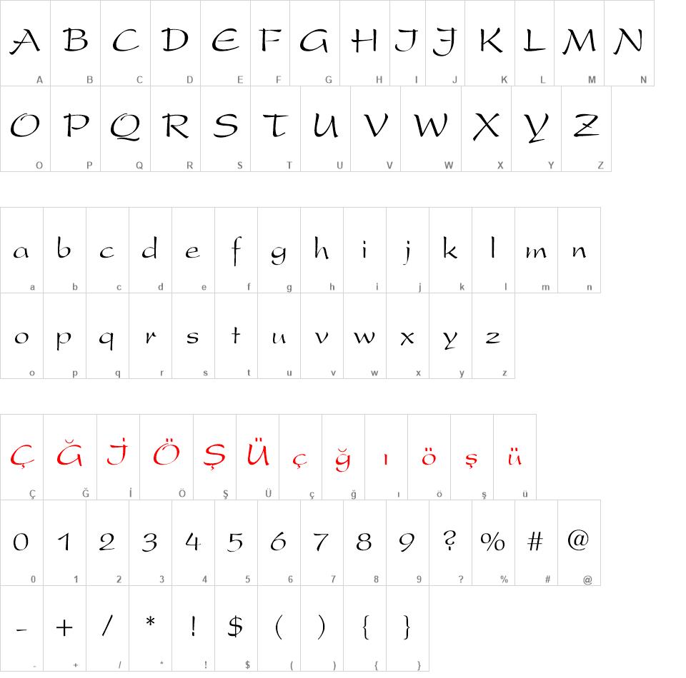 00815 font