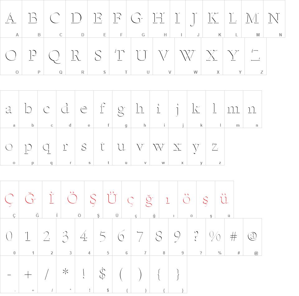 00849 font