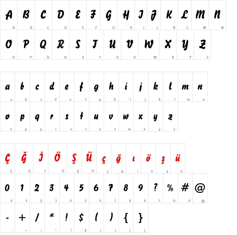 00957 font