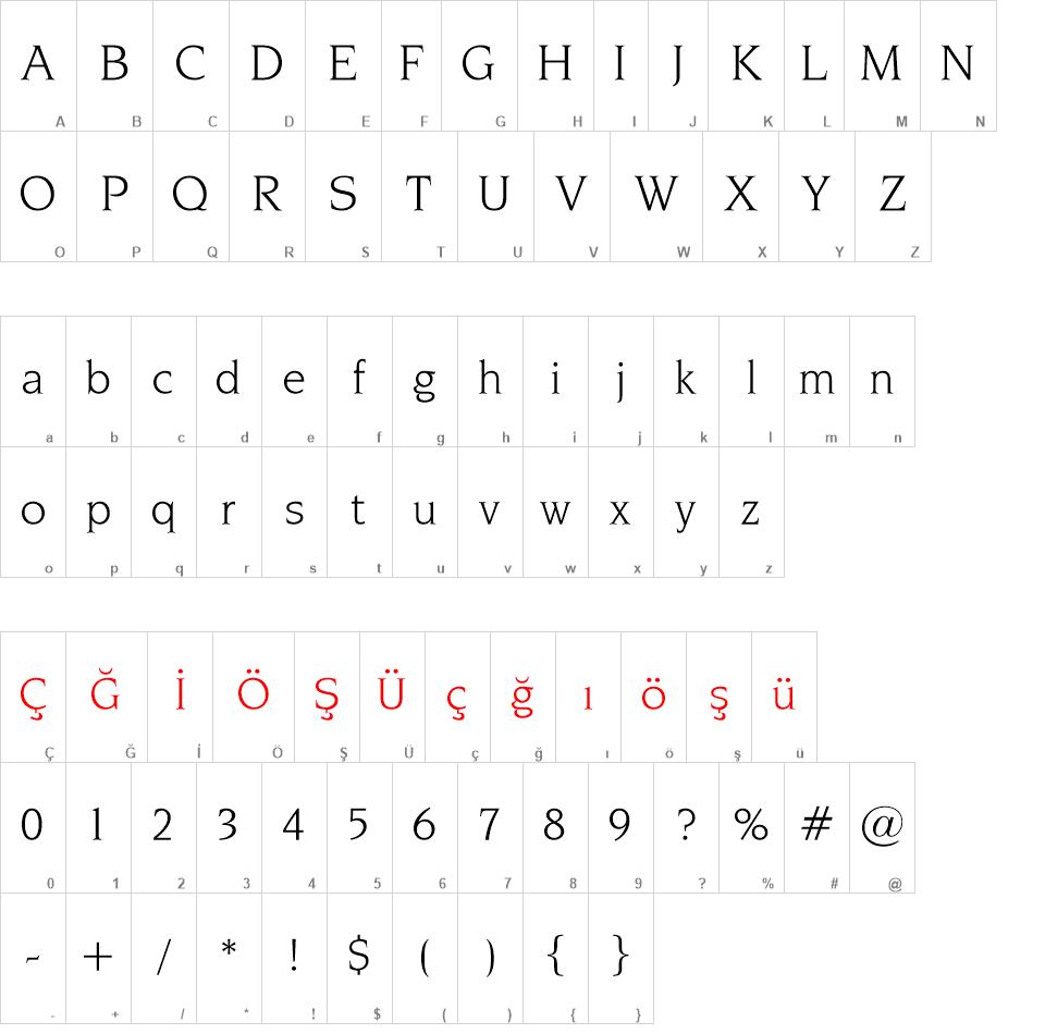 00964 font