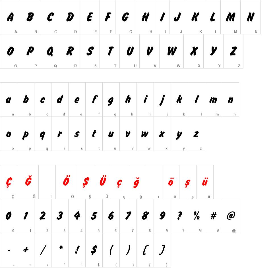 00968 font