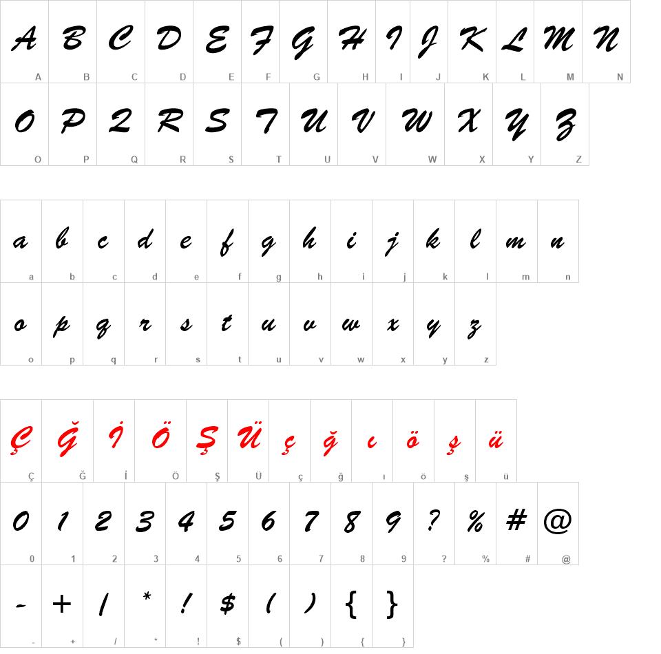 00971 font