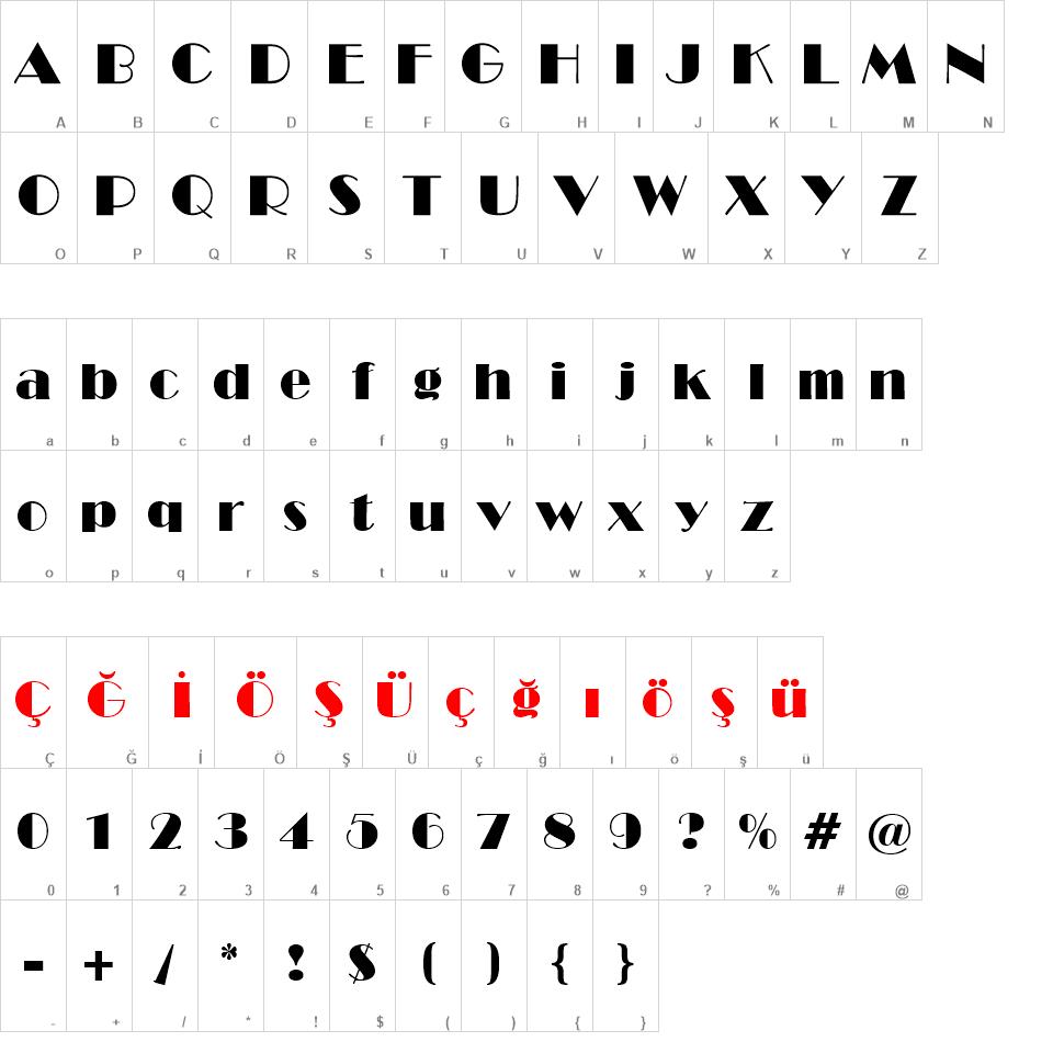 00976 font