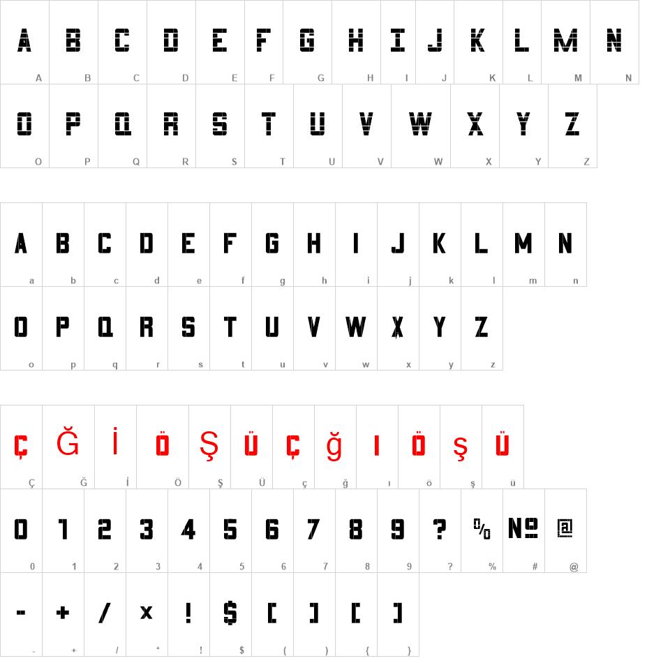 3x5 font