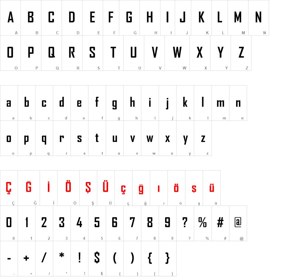 AGENCYBOLD font