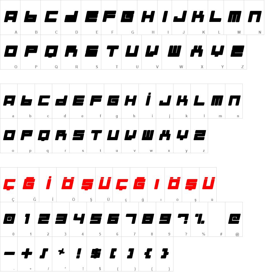 Almanaque font