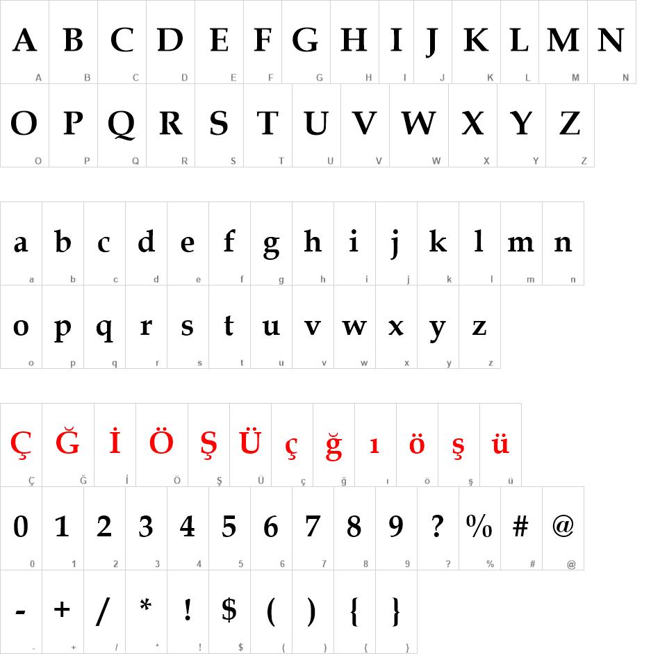 Book Antiqua font