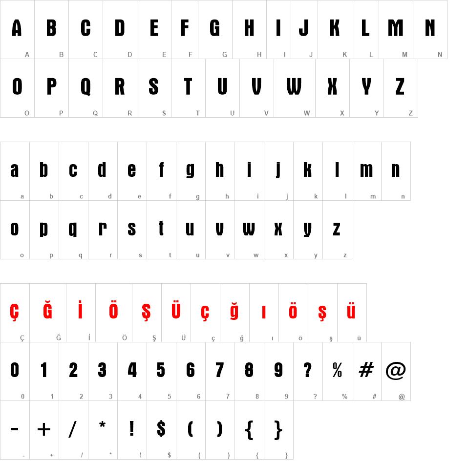 Aurora BdCn BT font