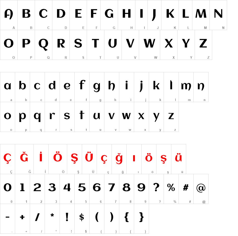 Aclonica font