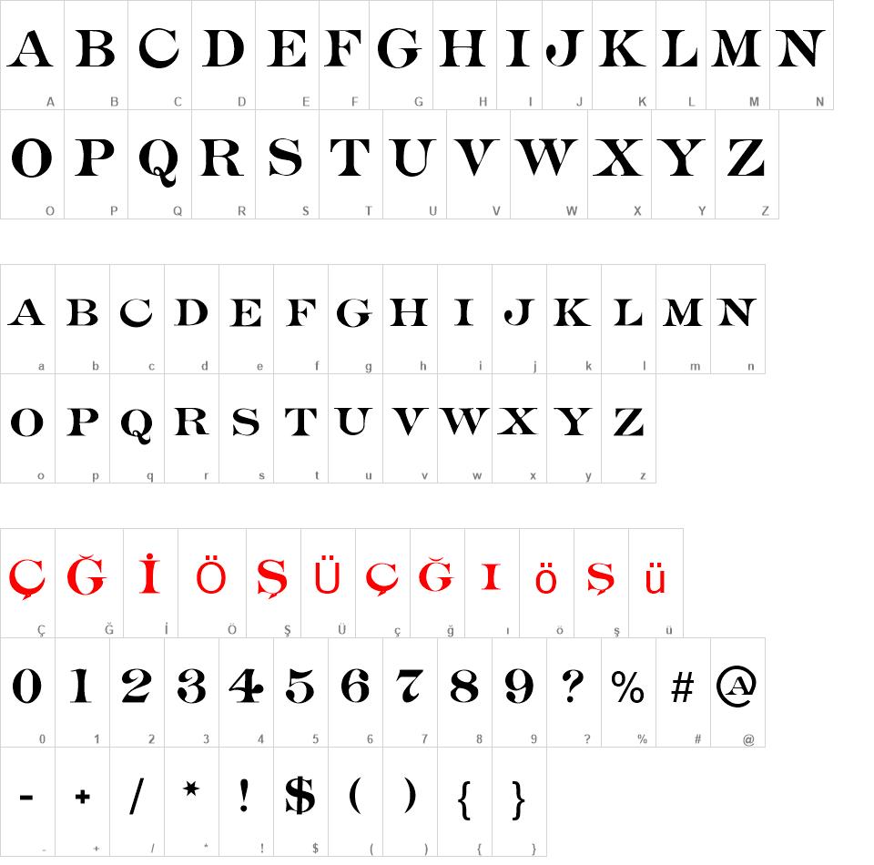 Adamantine font