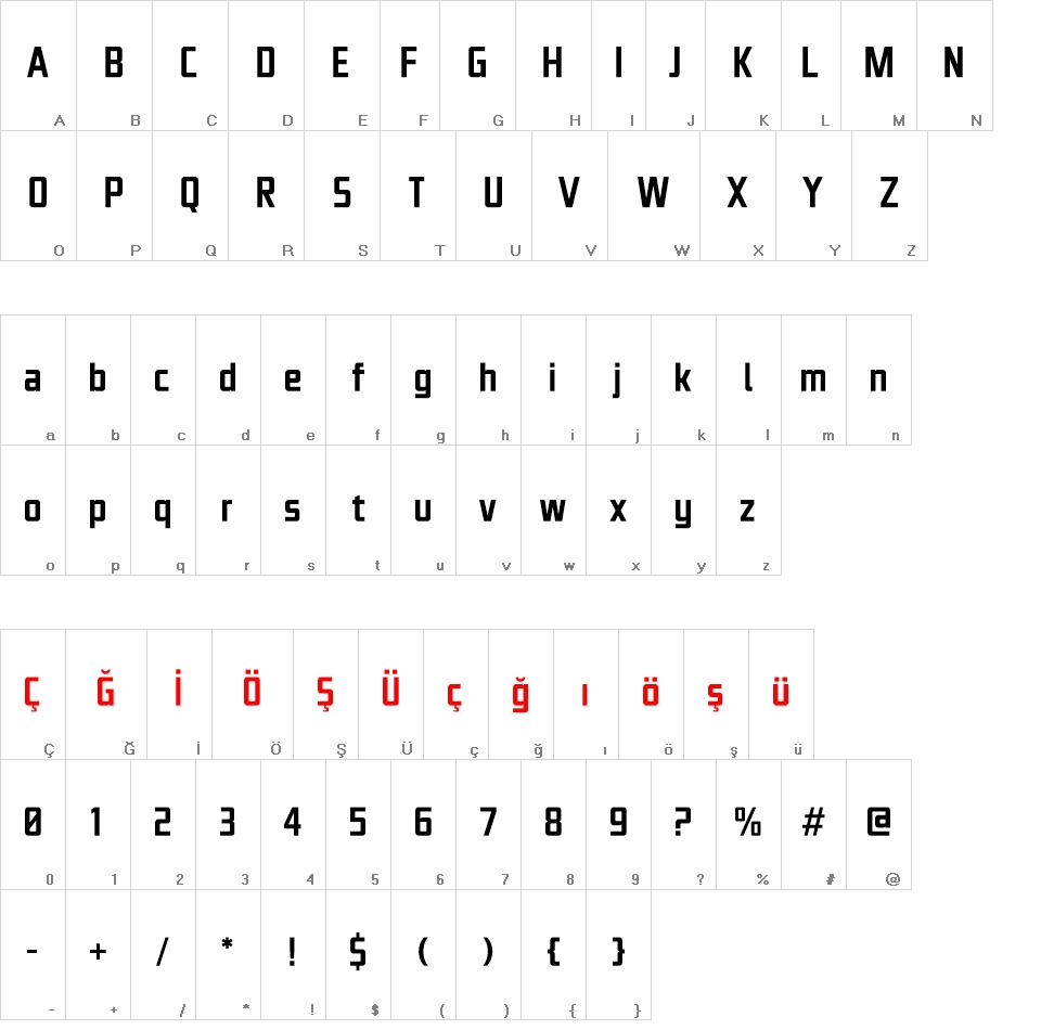 Aire Exterior  font