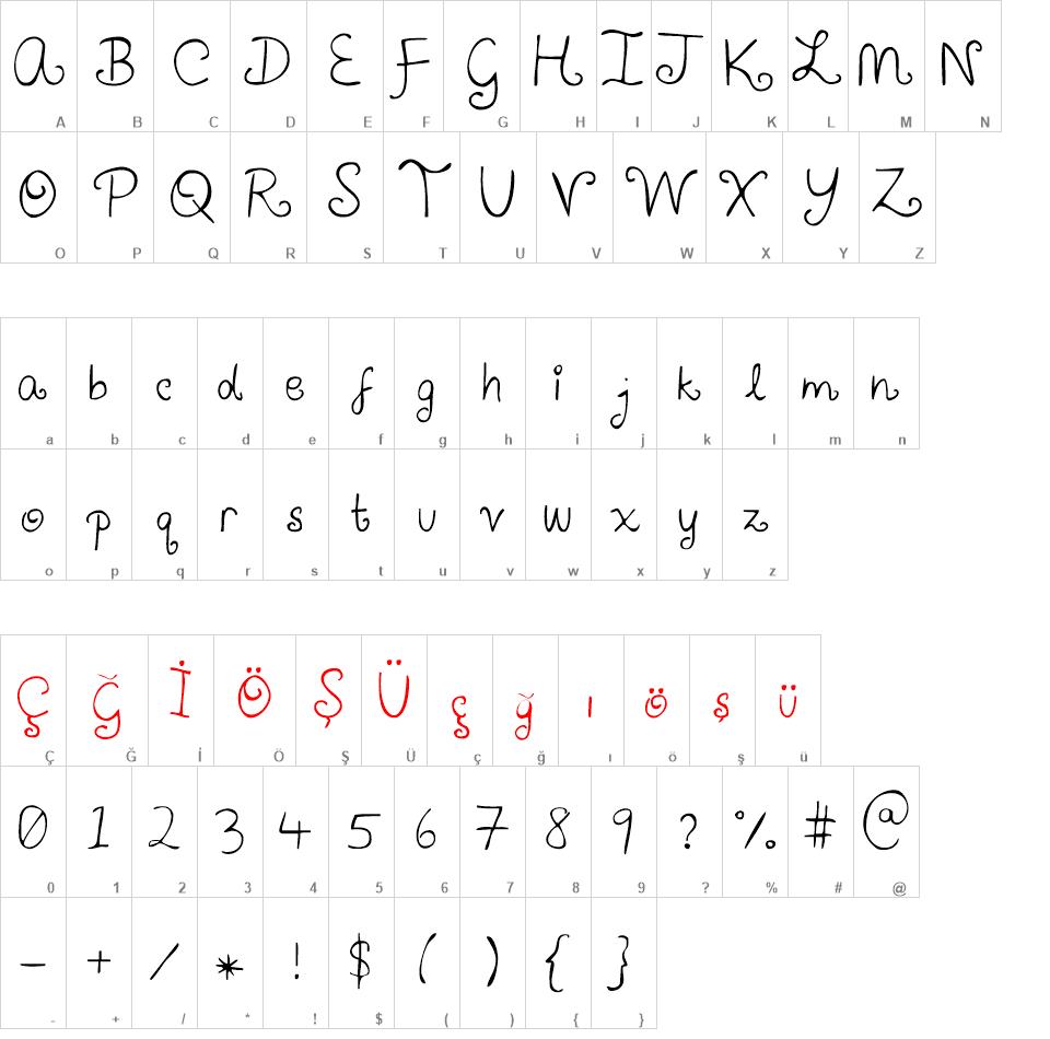 AirplanesintheNightSky font