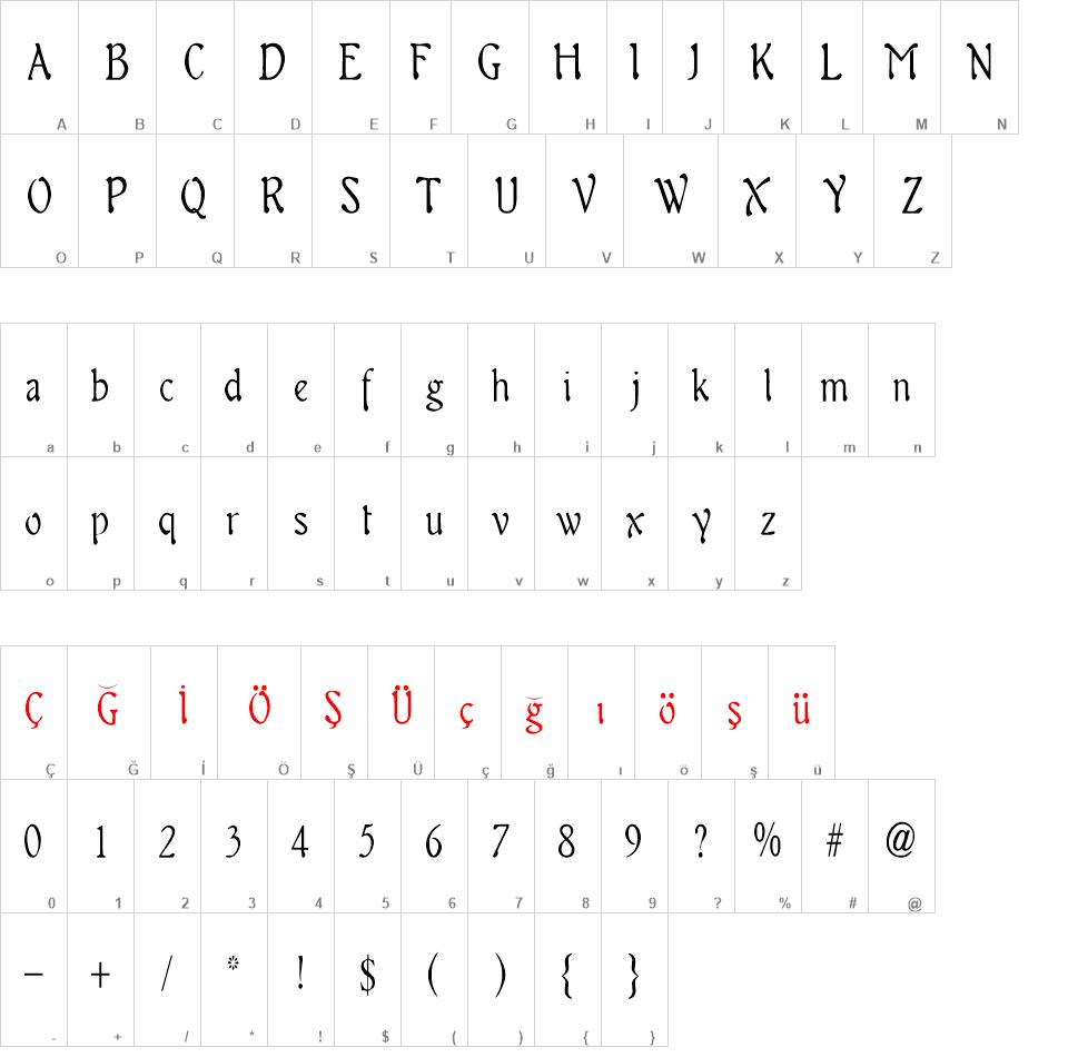 Alcibiades font