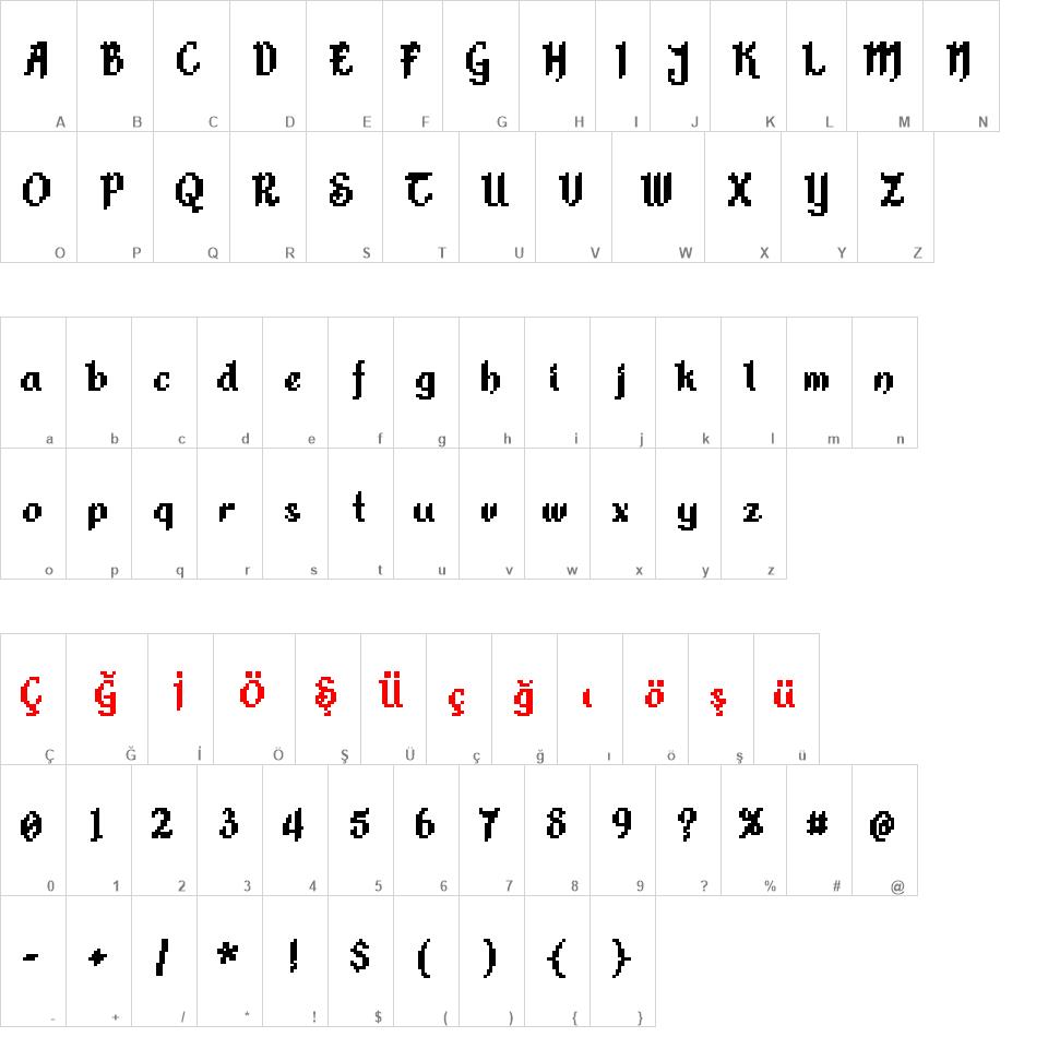 Alkhemikal font