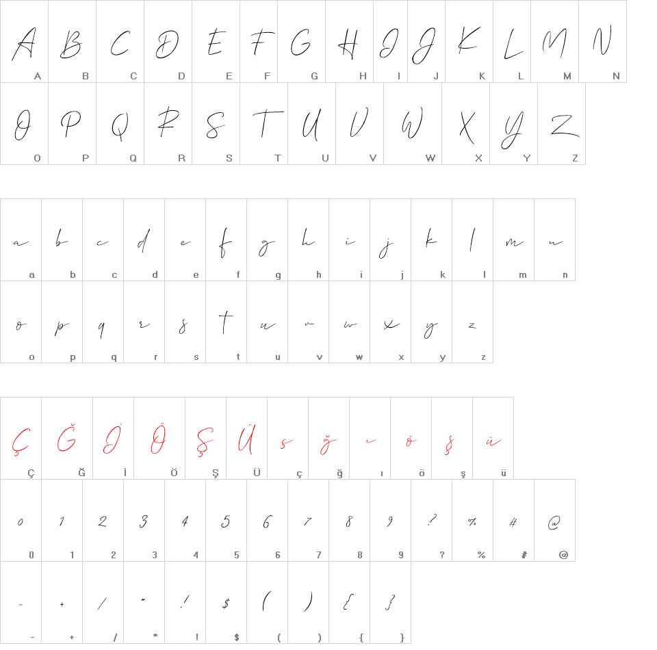 Allison Script font