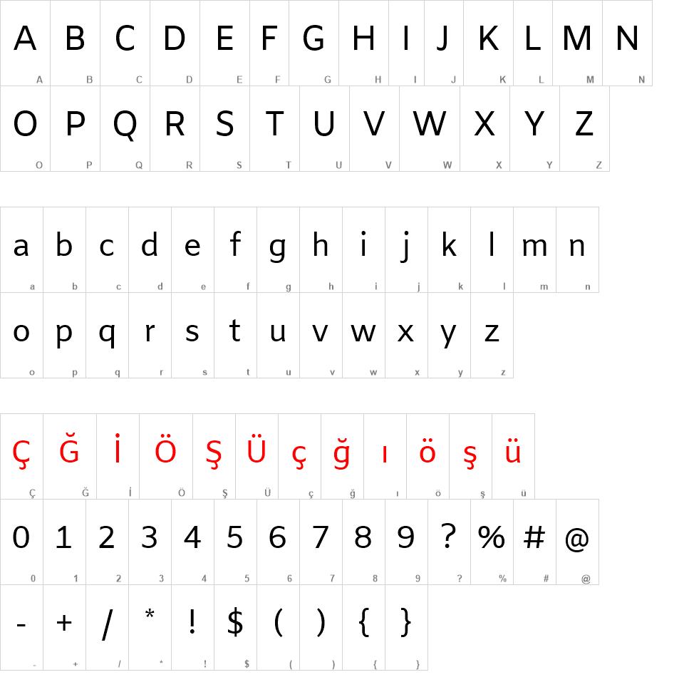 Amiko font