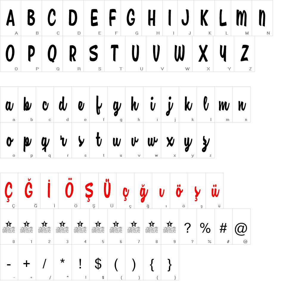 Amore Mio font