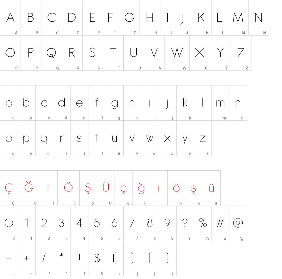 Antipasto font