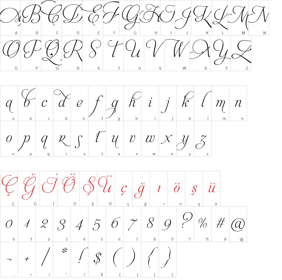 Aphrodite font