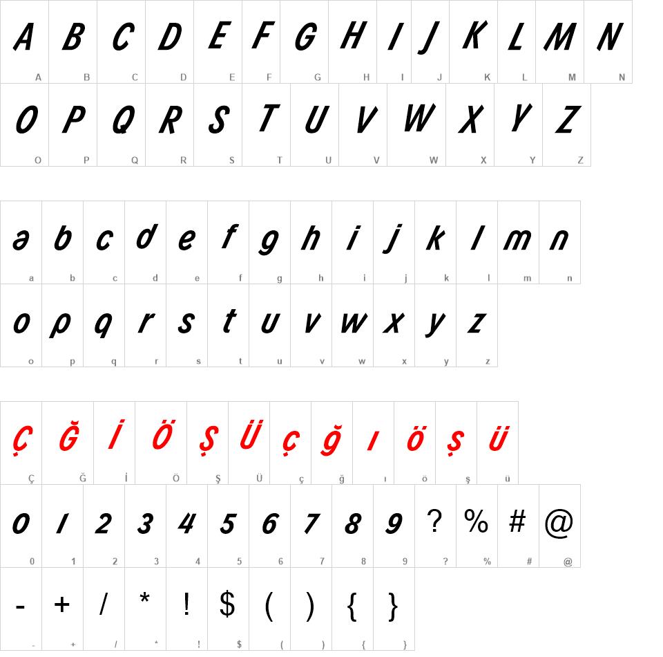 Arcelik Turkish SmallCaps Arçelik Font font