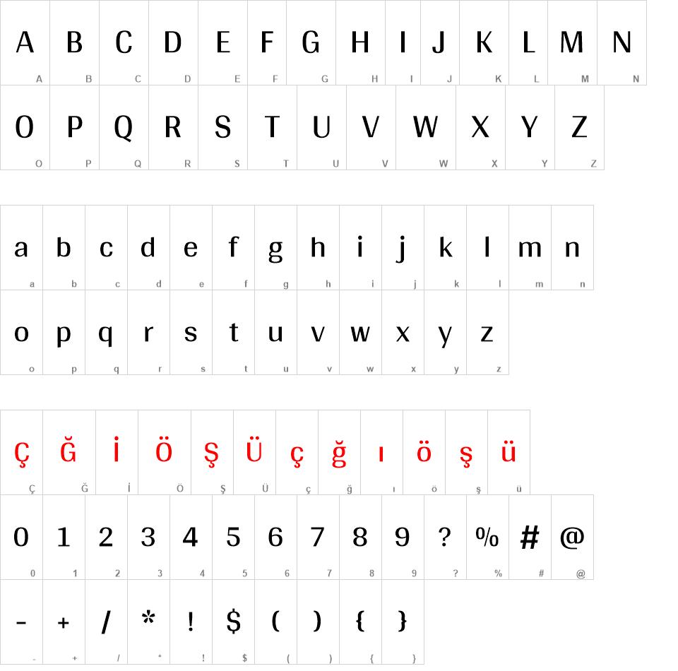 Arya font