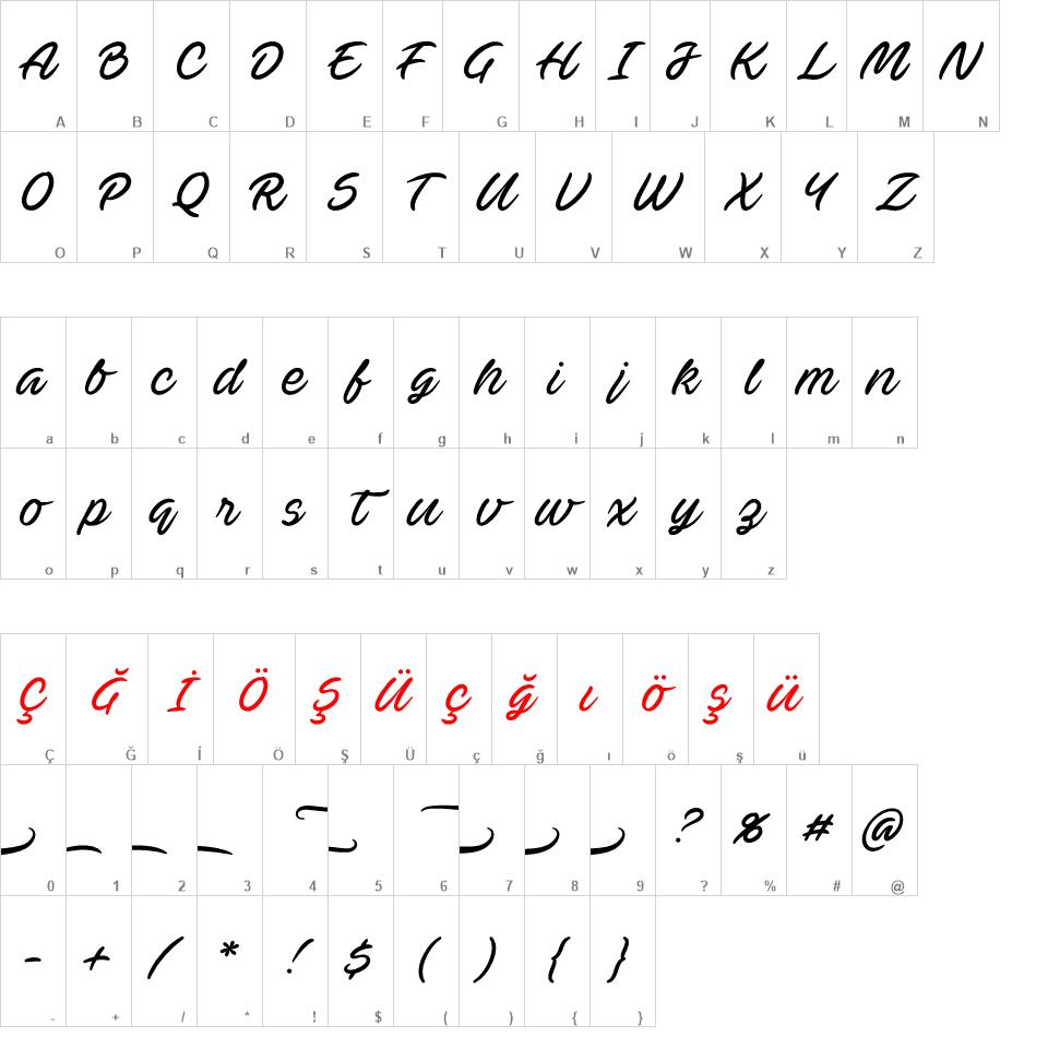  Ave Betwan  font