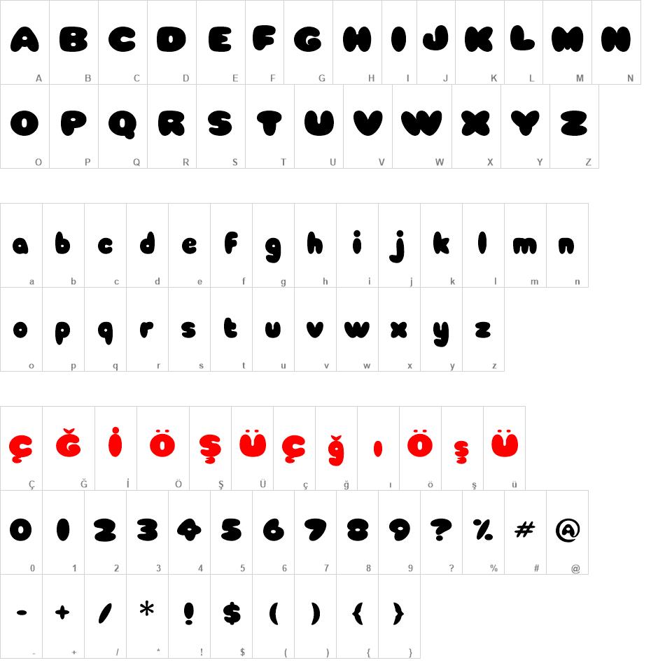 Babycakes font