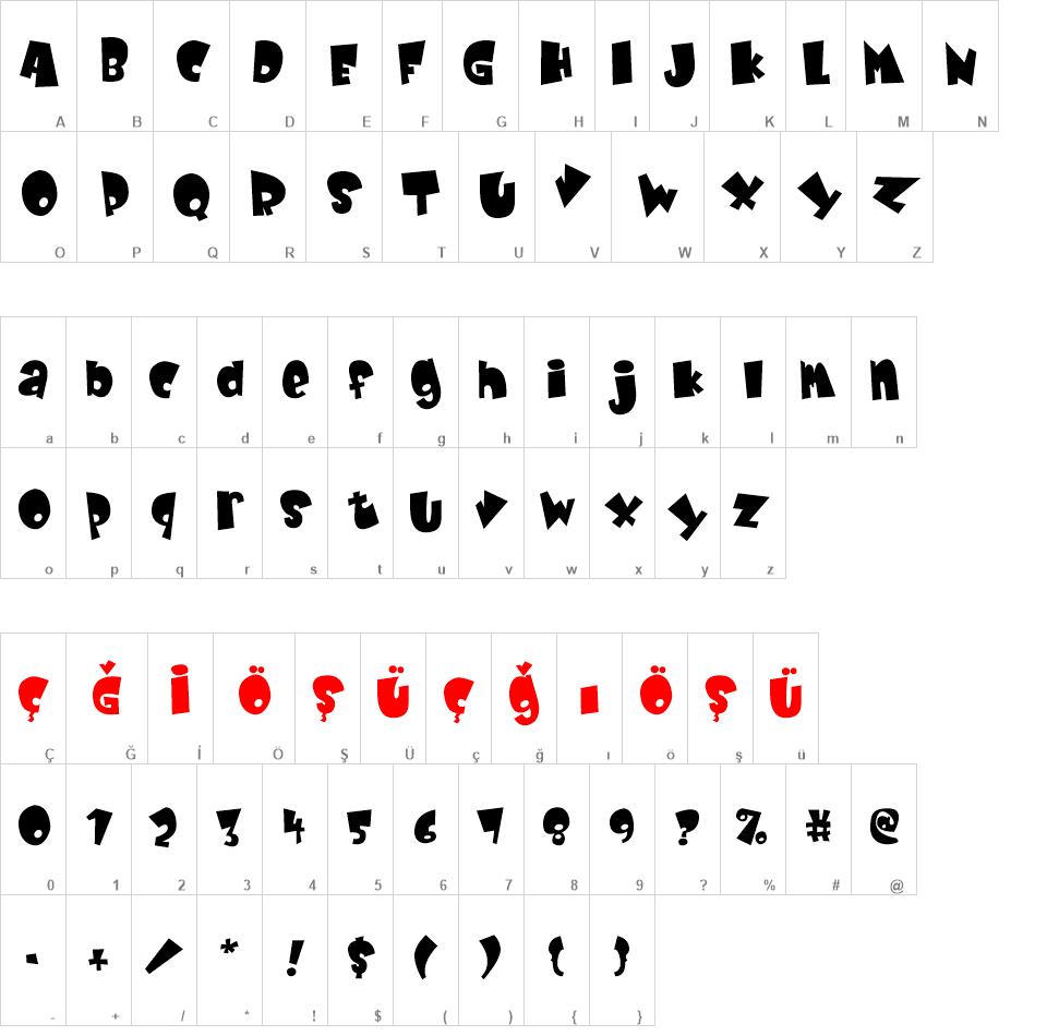 Baby Kruffy font