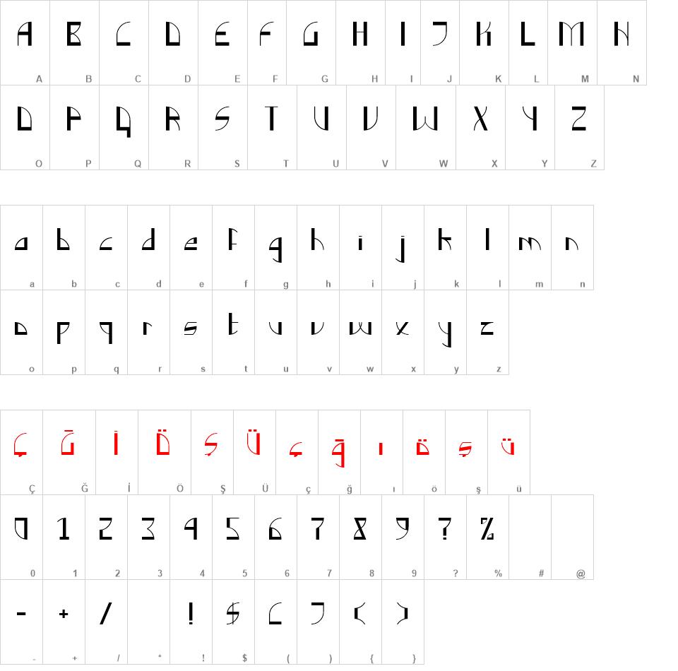 Backlog font