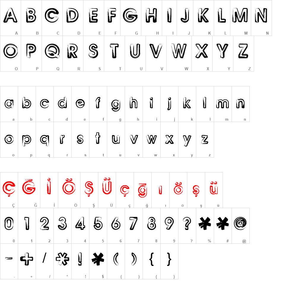 Benny Blanco font