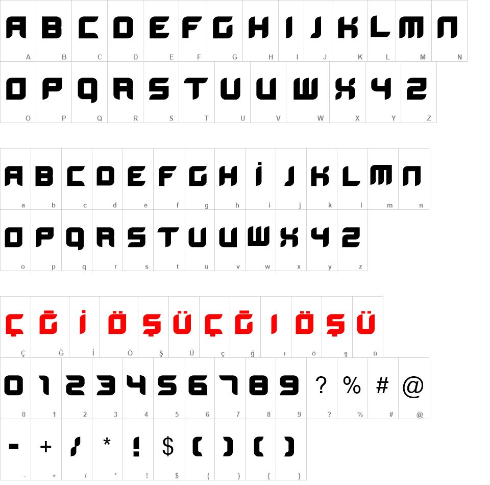 BloodWax font