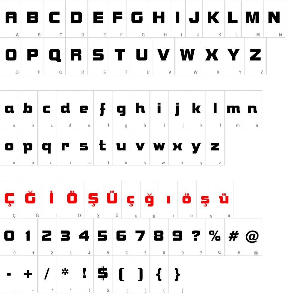 Bolt Bd BT font