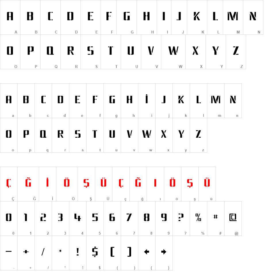 Braeside Lumberboy font