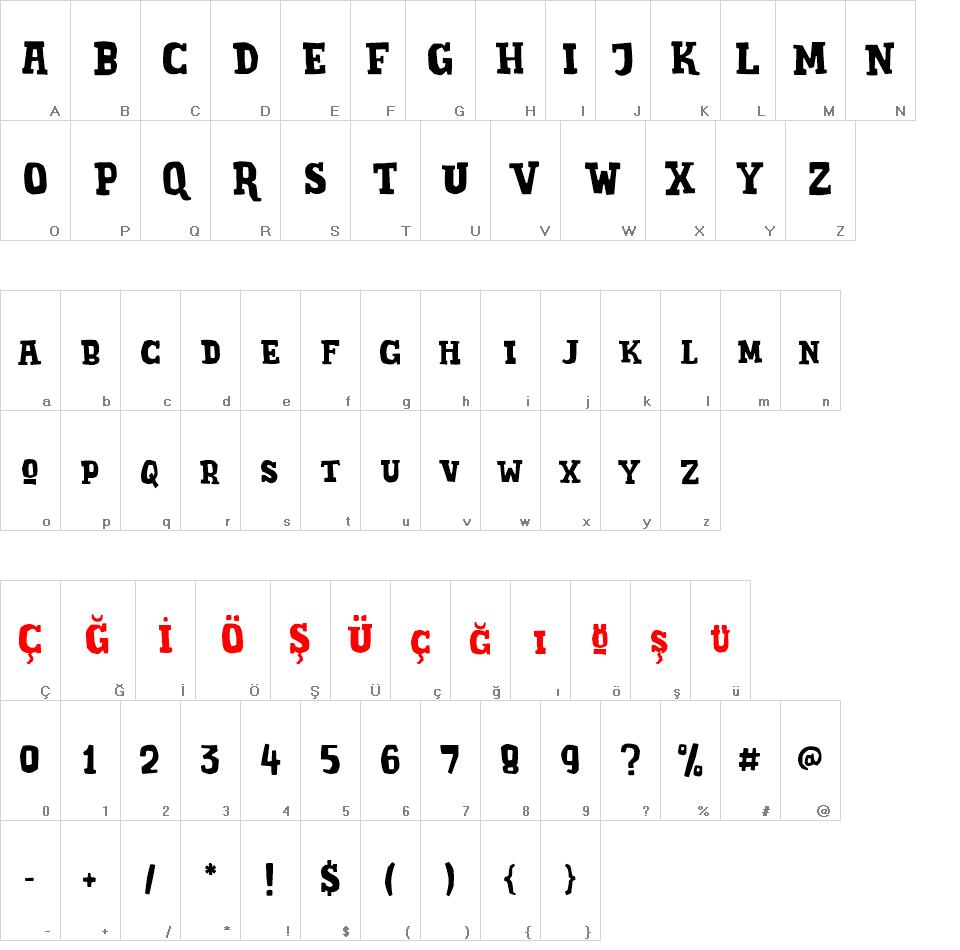 Brazie  font