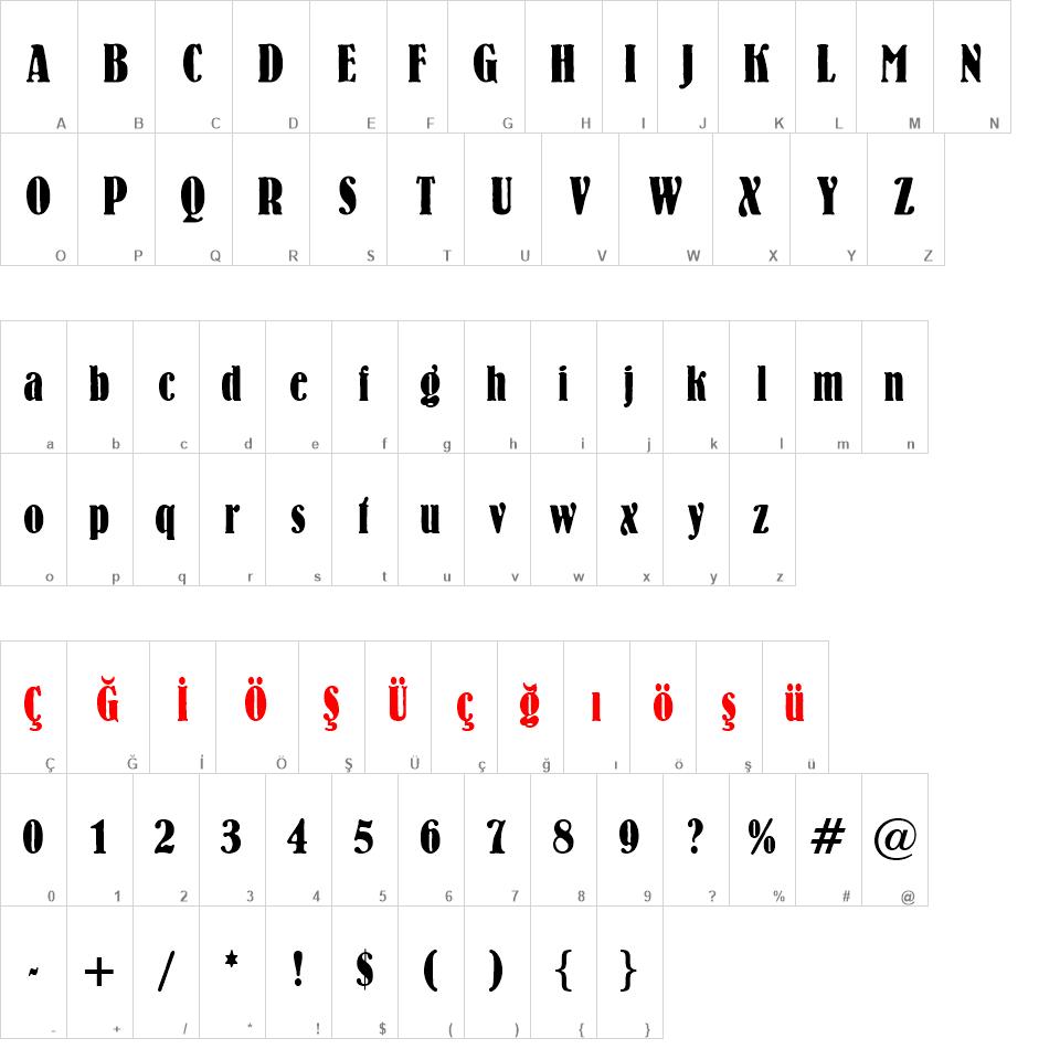 Bernhard BdCn BT font