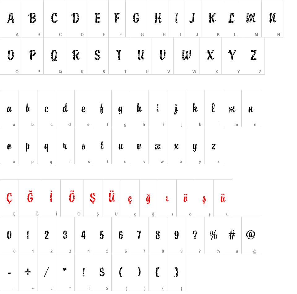 DTCBrodyM37 font