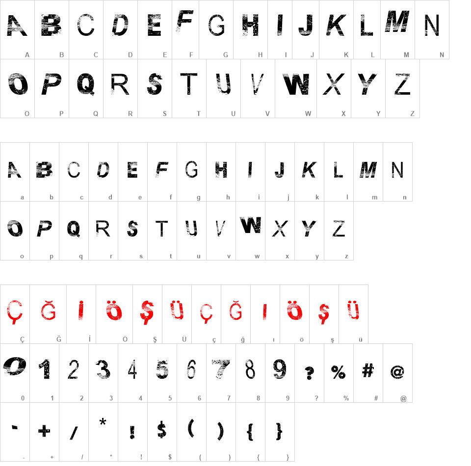 BSBDF50 font