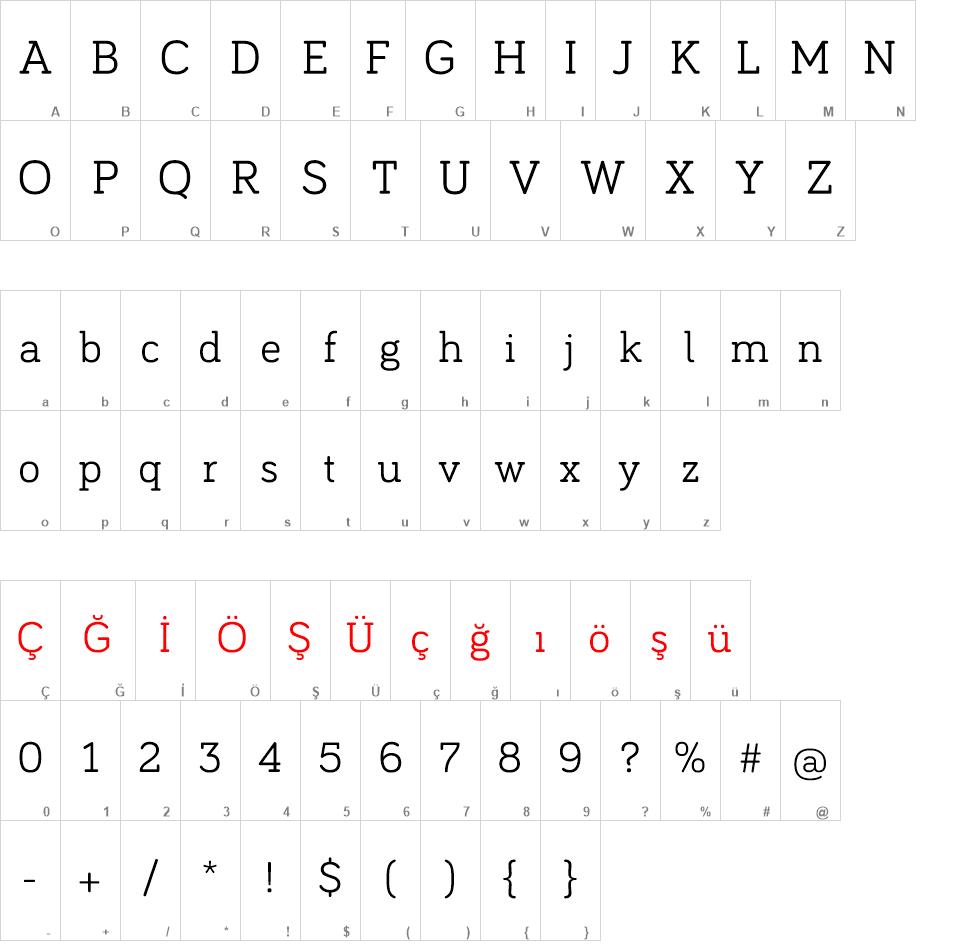 Bariol Serif - Tırnaklı font