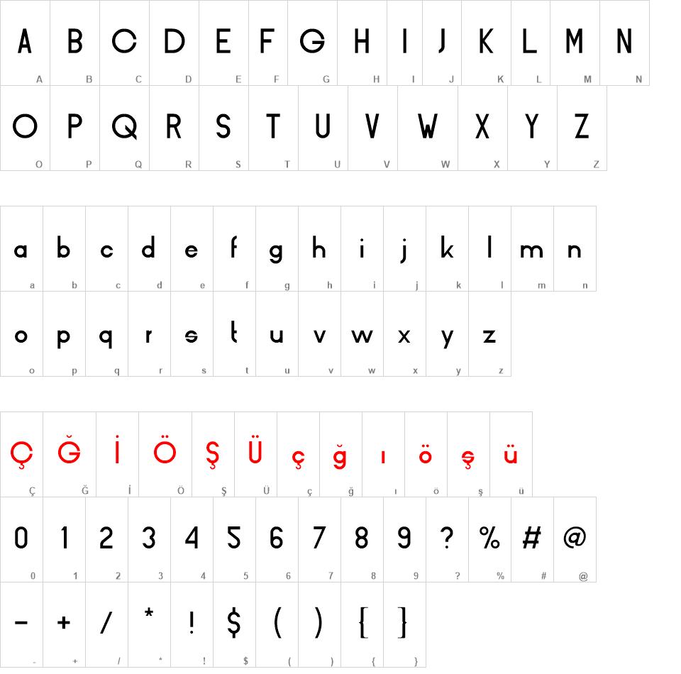 BarQ  font