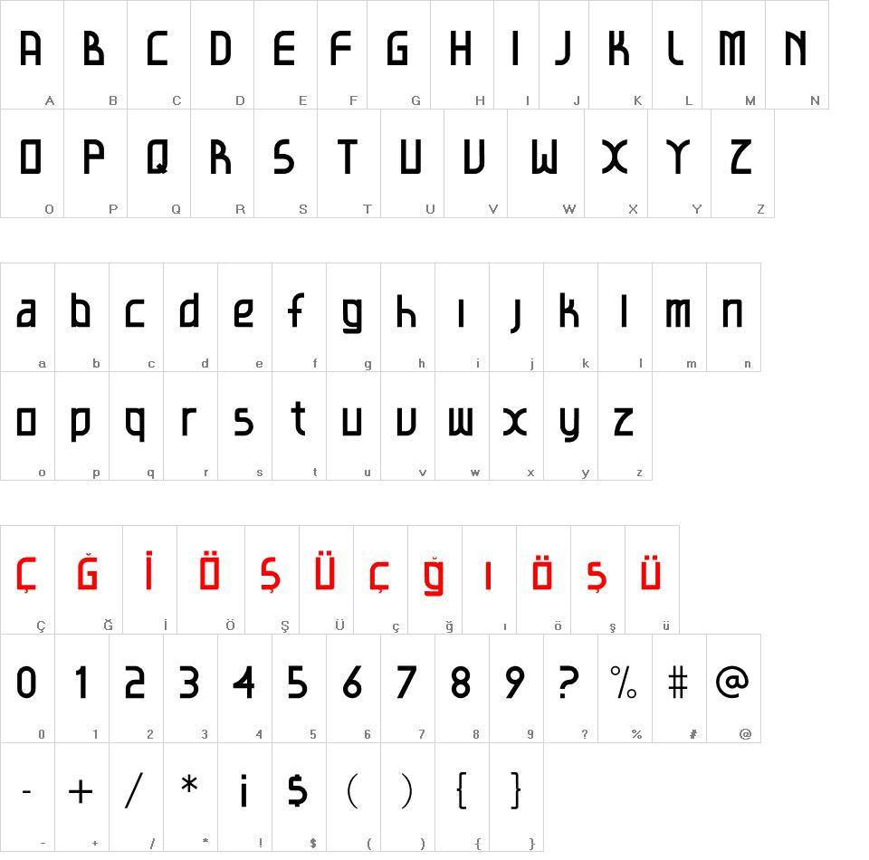 Basement font