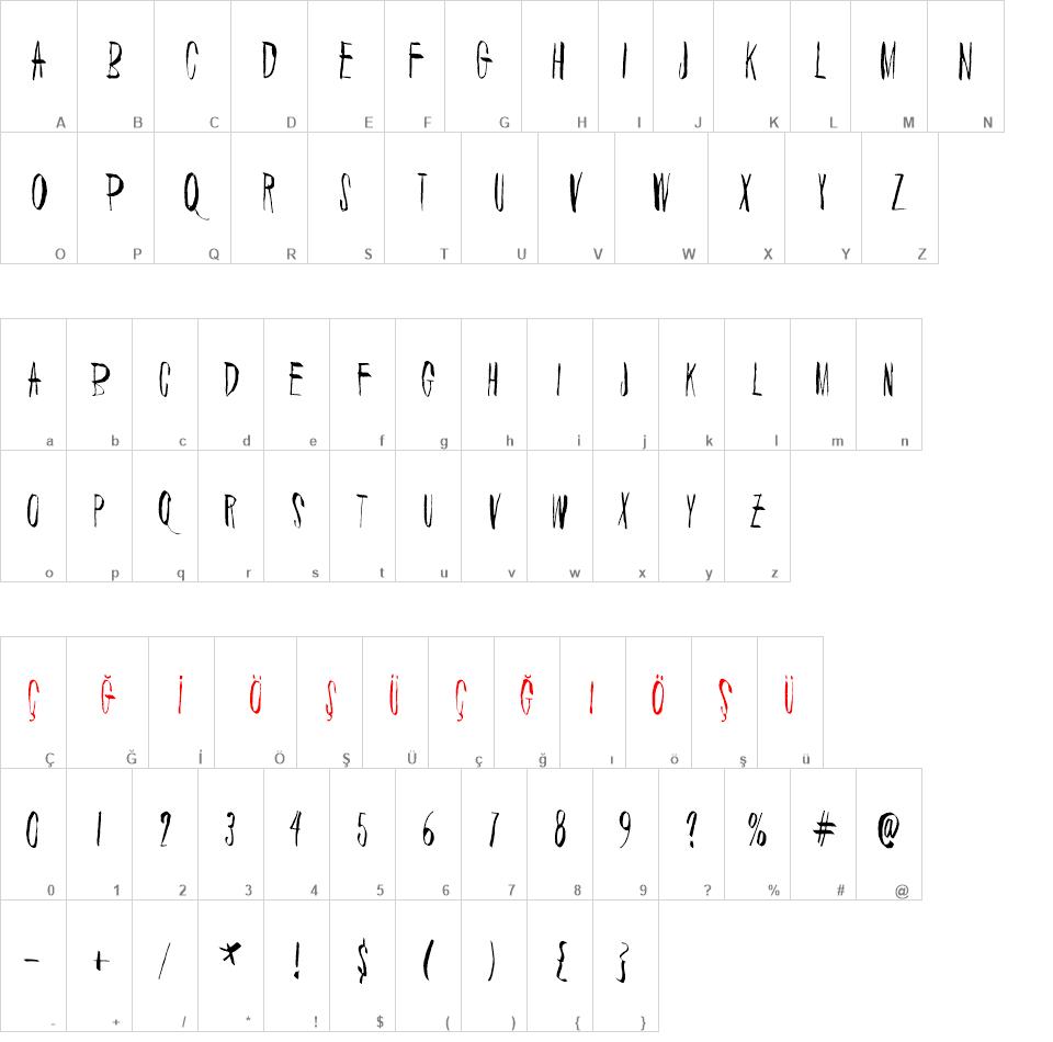 Bbbz font