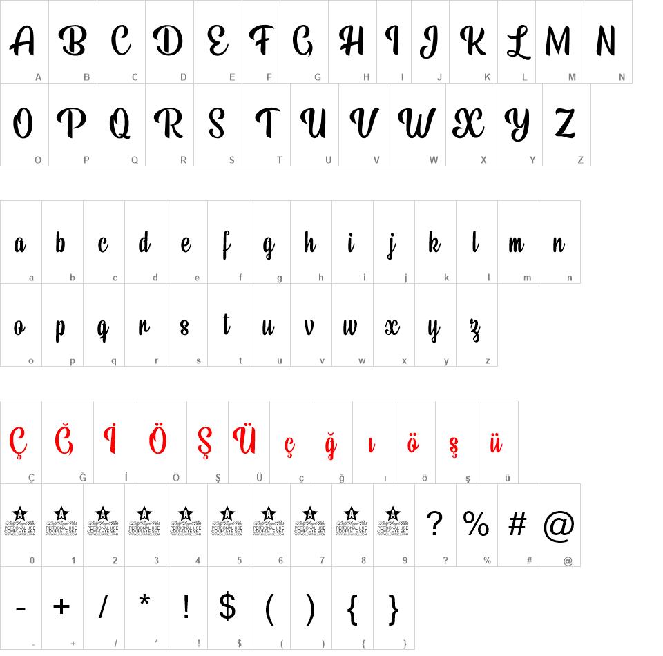 Beauty Mountains font
