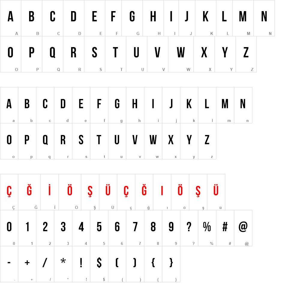 Bebas Neue font