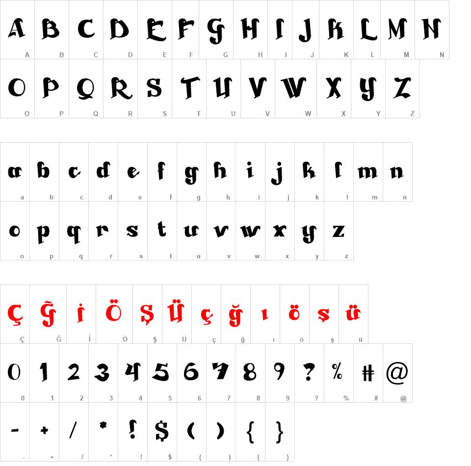 Beckasin font