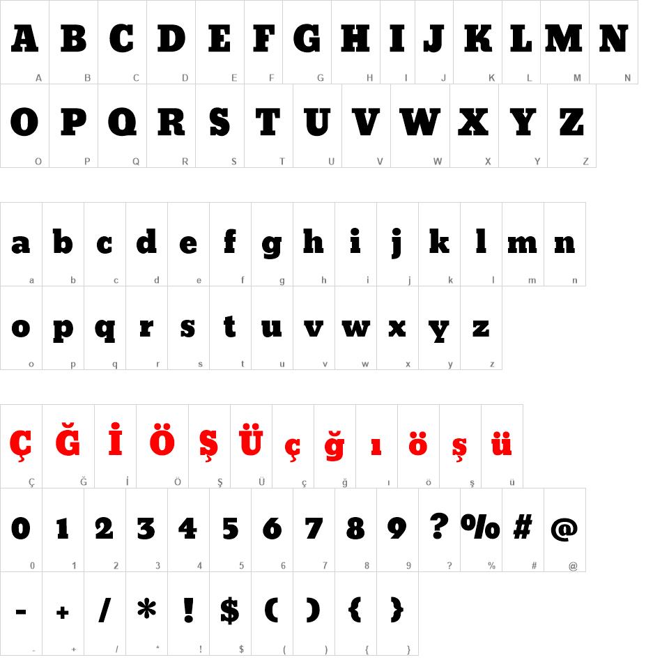 Bevan Font font