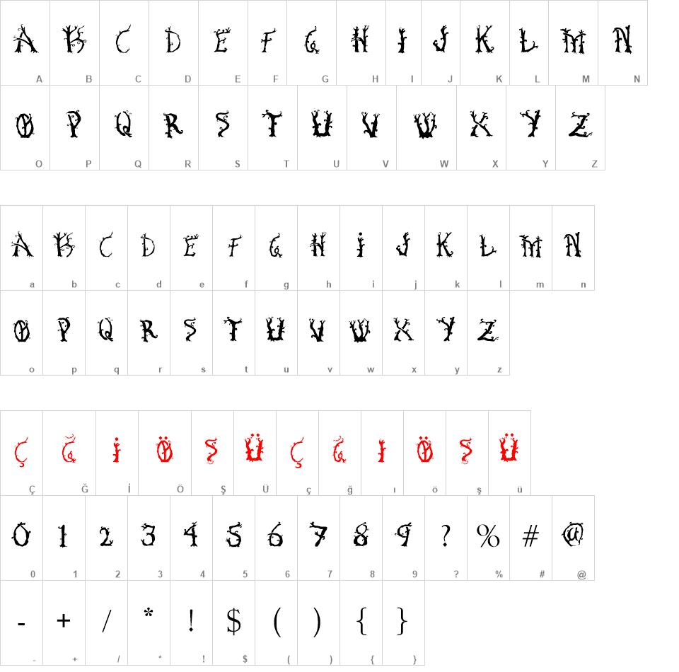 BosqueEncantado font