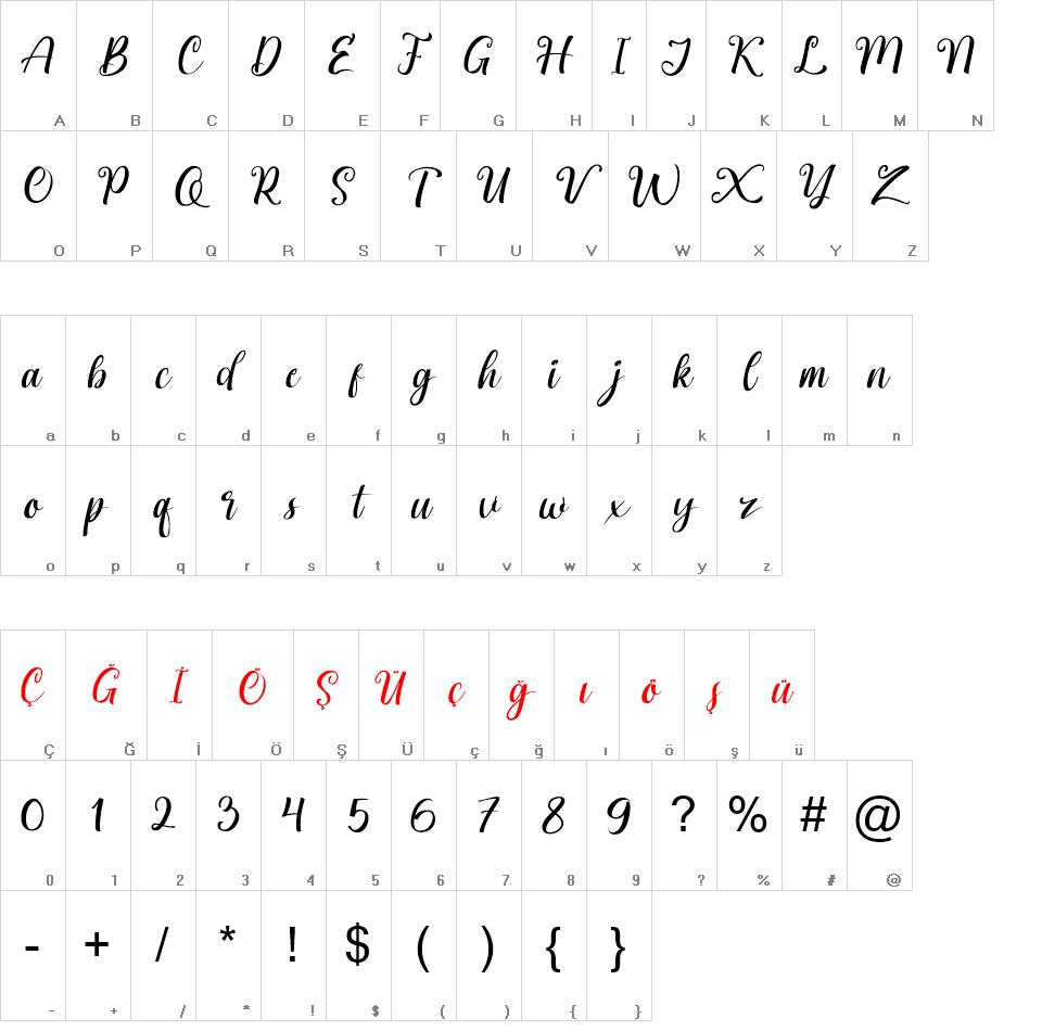 Brigitta font