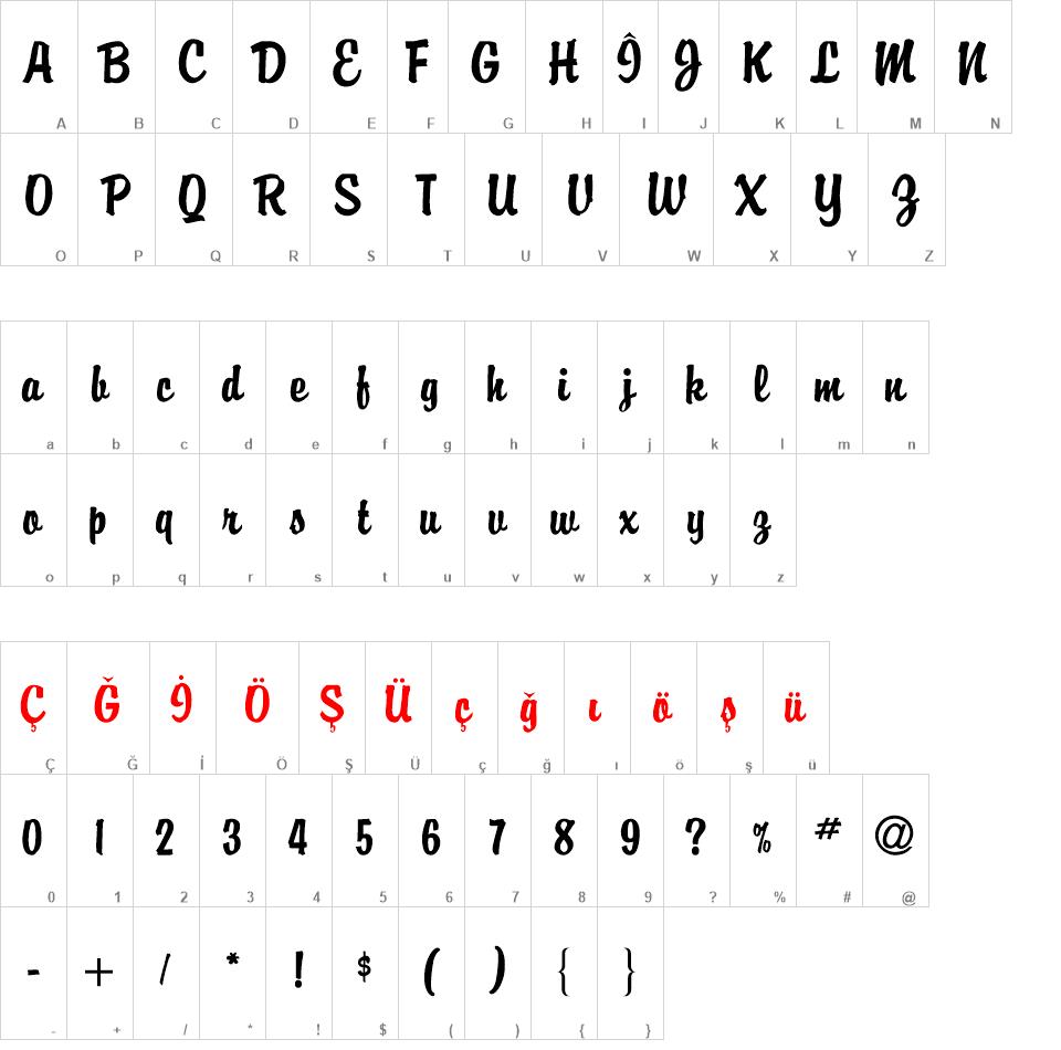 Briquet font