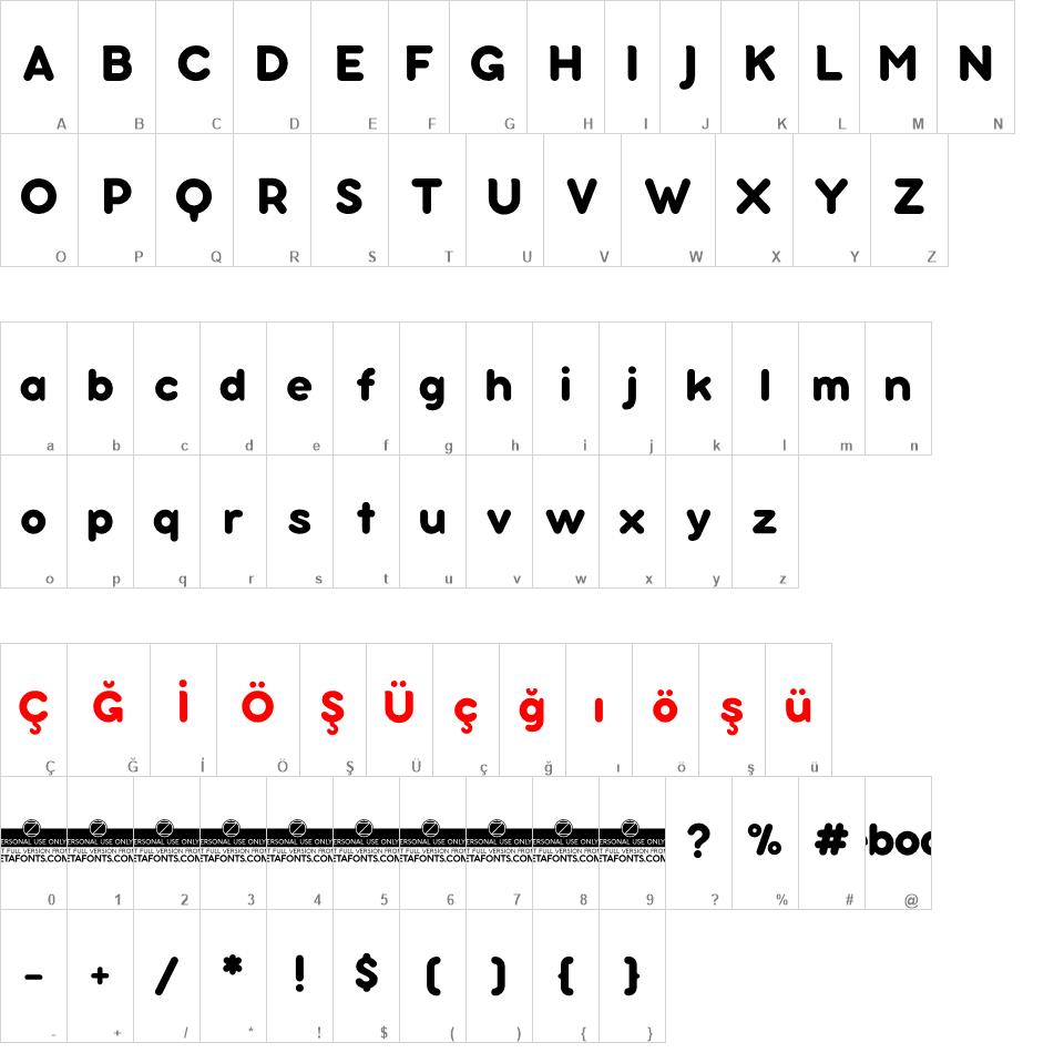 Bubbleboddy Neue font